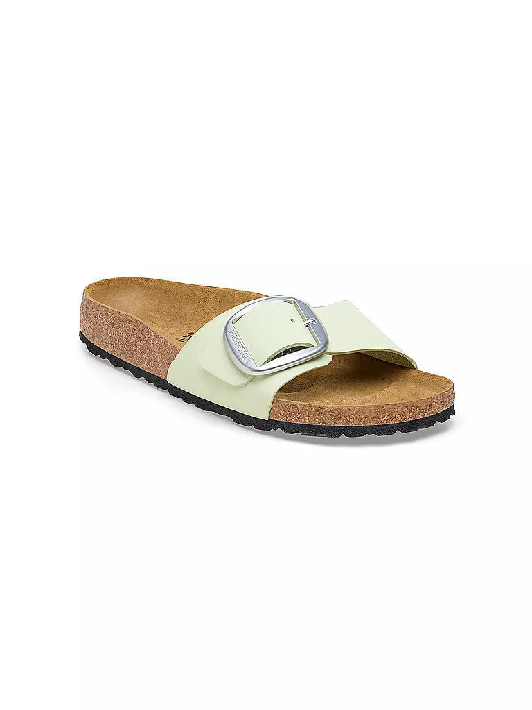 BIRKENSTOCK Pantoletten MADRID BIG BUCKLE hellgrun